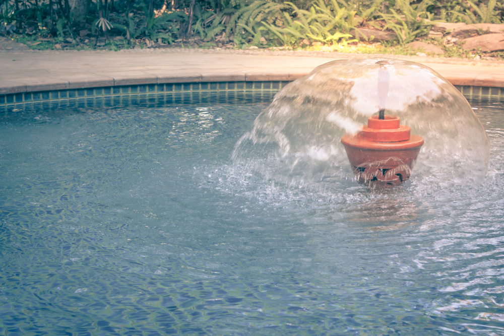 Fontaine de piscine